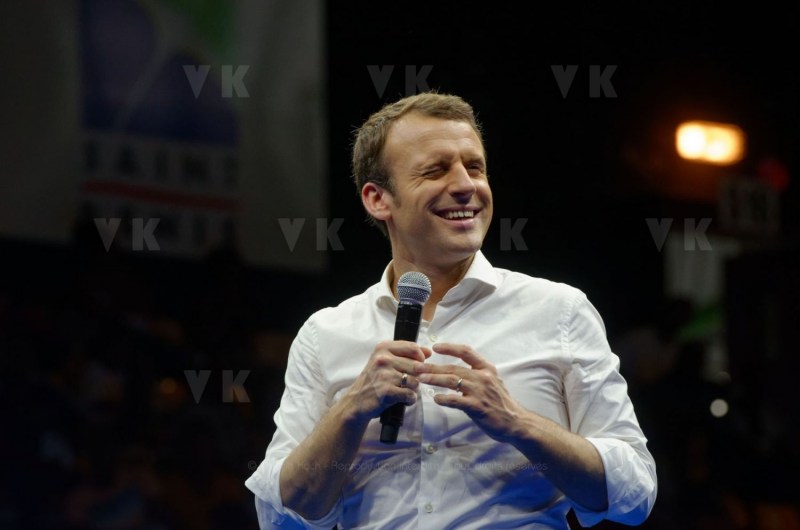 Emmanuel Macron a La Reunion