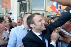 Emmanuel Macron a La Reunion