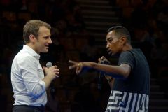 Emmanuel Macron a La Reunion