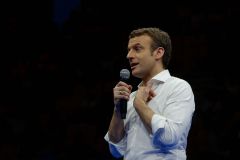 Emmanuel Macron a La Reunion