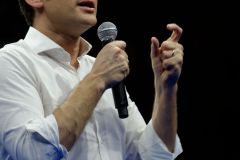 Emmanuel Macron a La Reunion