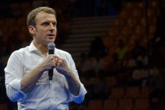 Emmanuel Macron a La Reunion