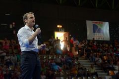 Emmanuel Macron a La Reunion