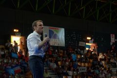 Emmanuel Macron a La Reunion