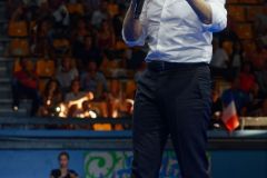 Emmanuel Macron a La Reunion