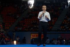 Emmanuel Macron a La Reunion