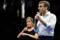 Emmanuel Macron a La Reunion