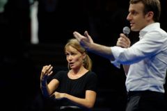 Emmanuel Macron a La Reunion