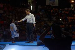 Emmanuel Macron a La Reunion