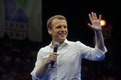 Emmanuel Macron a La Reunion