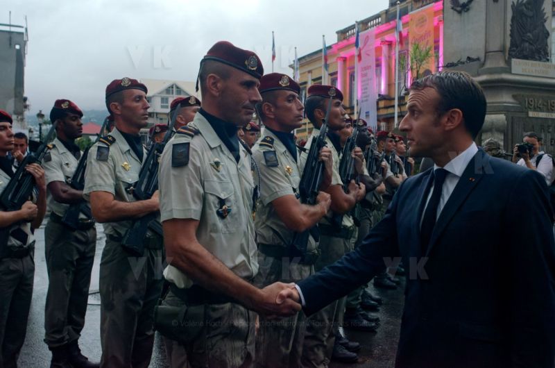 Emmanuel Macron a La Reunion - Emmanuel Macron at La Reunion