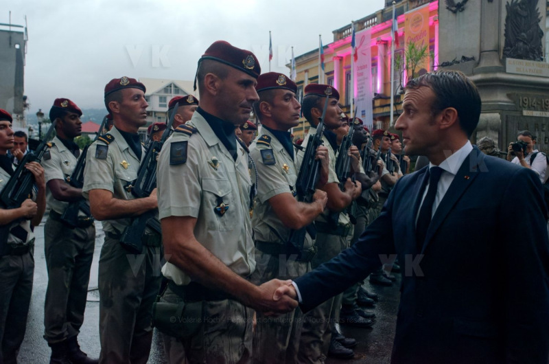Emmanuel Macron a La Reunion - Emmanuel Macron at La Reunion