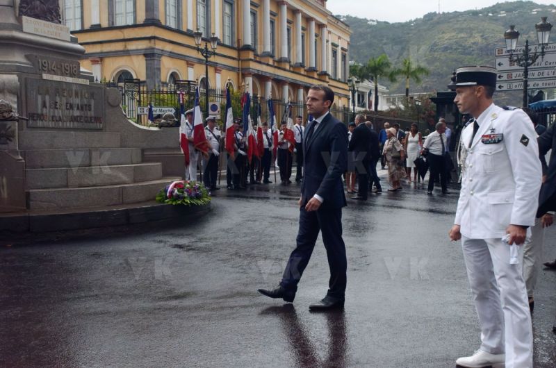 Emmanuel Macron a La Reunion - Emmanuel Macron at La Reunion