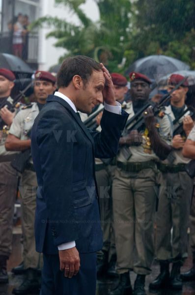 Emmanuel Macron a La Reunion - Emmanuel Macron at La Reunion