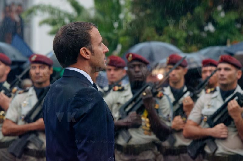 Emmanuel Macron a La Reunion - Emmanuel Macron at La Reunion