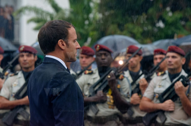 Emmanuel Macron a La Reunion - Emmanuel Macron at La Reunion
