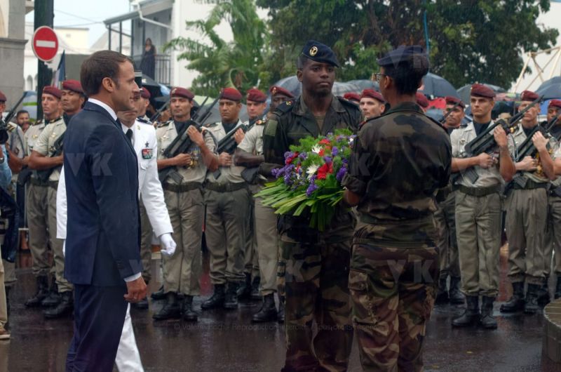 Emmanuel Macron a La Reunion - Emmanuel Macron at La Reunion