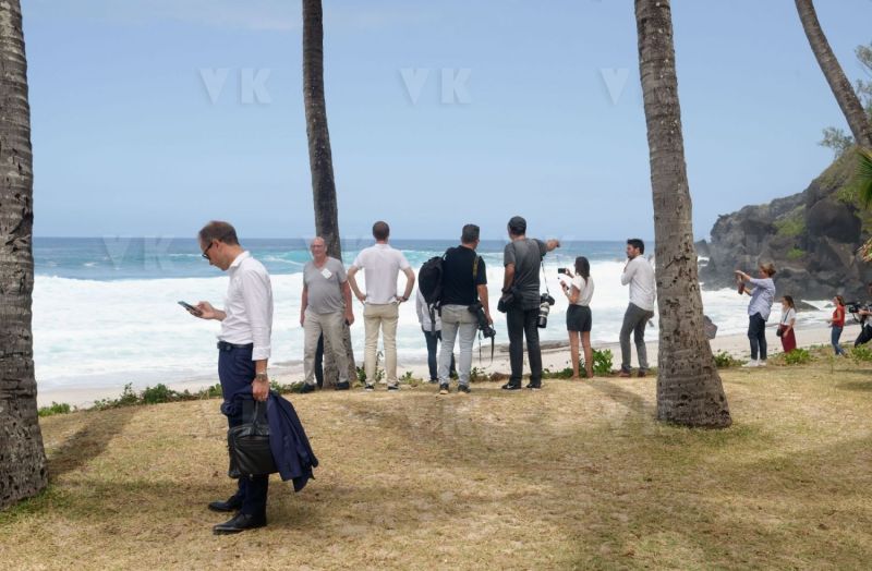 President Macron at Reunion-President Macron a La Reunion