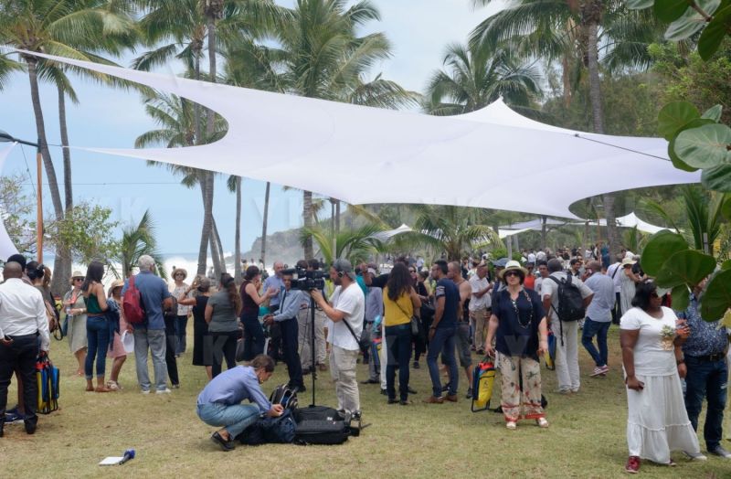 President Macron at Reunion-President Macron a La Reunion