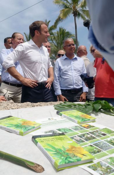 President Macron at Reunion-President Macron a La Reunion
