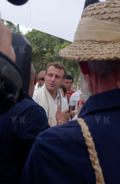 President Macron at Reunion-President Macron a La Reunion
