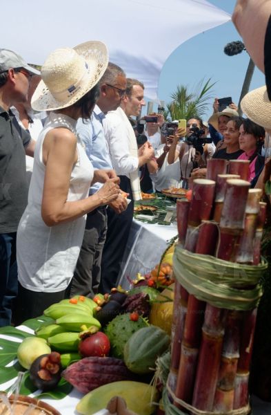 President Macron at Reunion-President Macron a La Reunion