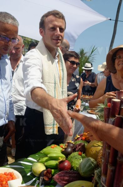 President Macron at Reunion-President Macron a La Reunion