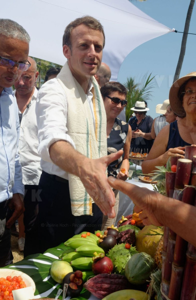 President Macron at Reunion-President Macron a La Reunion