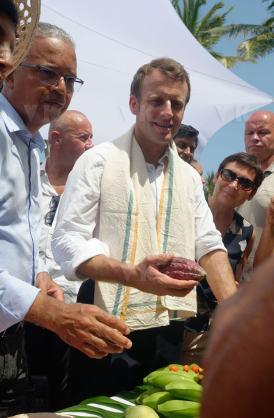 President Macron at Reunion-President Macron a La Reunion