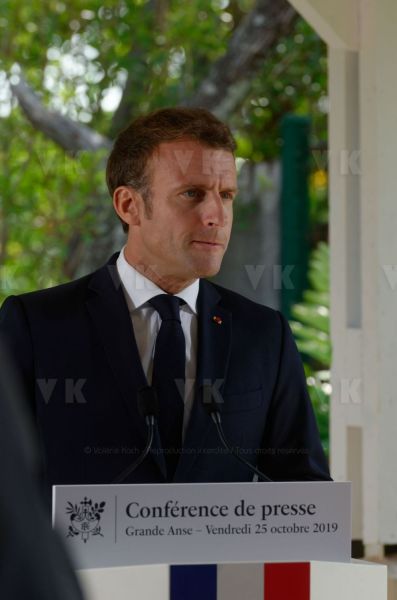 President Macron at Reunion-President Macron a La Reunion