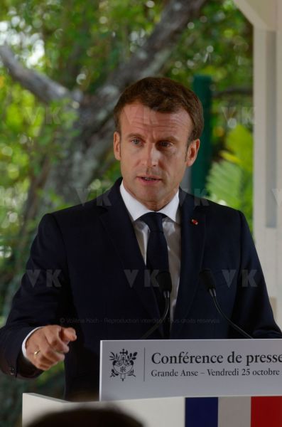 President Macron at Reunion-President Macron a La Reunion