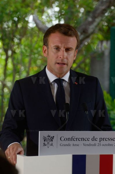 President Macron at Reunion-President Macron a La Reunion