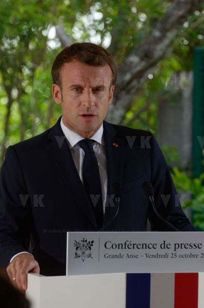 President Macron at Reunion-President Macron a La Reunion