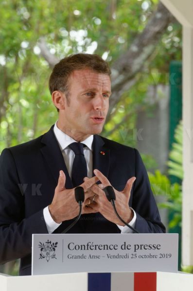 President Macron at Reunion-President Macron a La Reunion