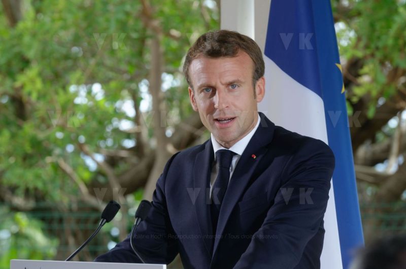 President Macron at Reunion-President Macron a La Reunion