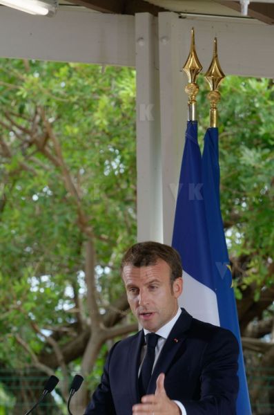 President Macron at Reunion-President Macron a La Reunion