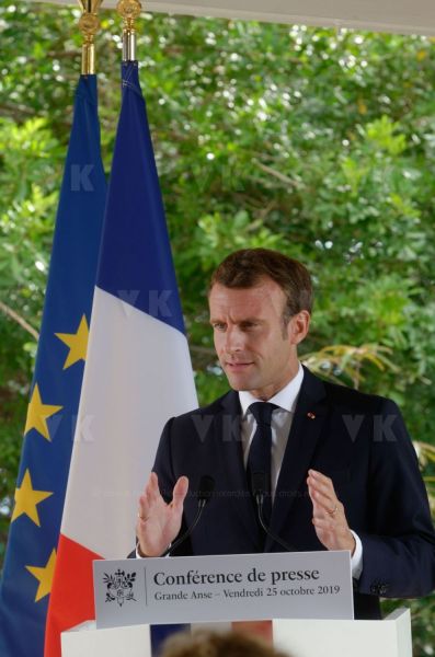 President Macron at Reunion-President Macron a La Reunion