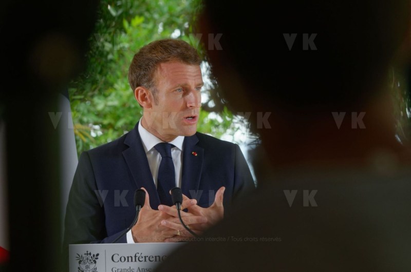 President Macron at Reunion-President Macron a La Reunion