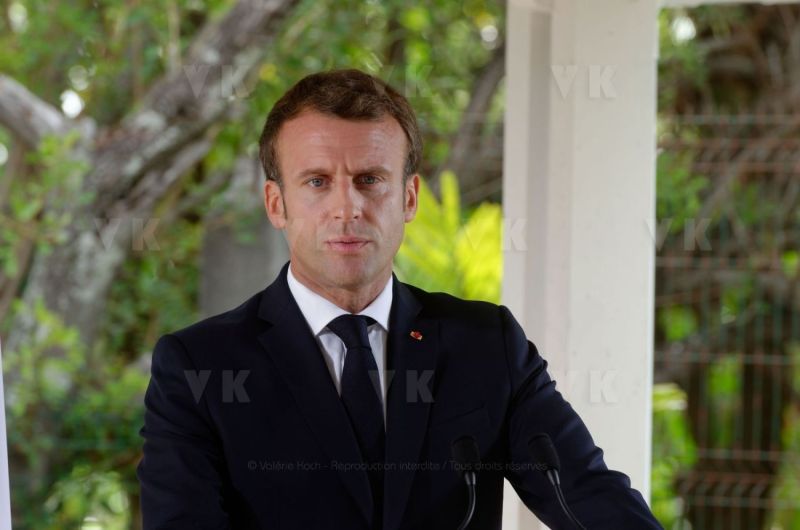 President Macron at Reunion-President Macron a La Reunion