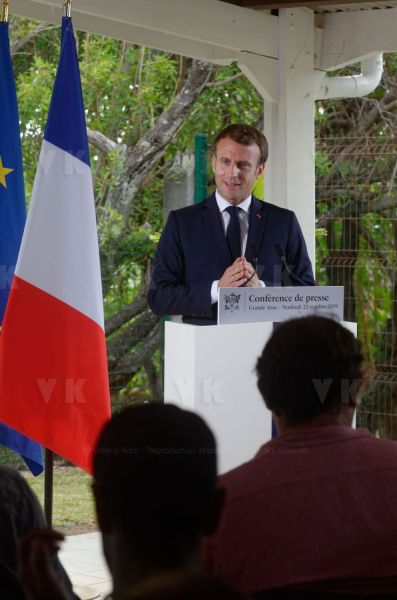 President Macron at Reunion-President Macron a La Reunion