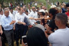 President Macron at Reunion-President Macron a La Reunion