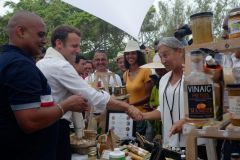 President Macron at Reunion-President Macron a La Reunion