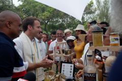 President Macron at Reunion-President Macron a La Reunion