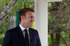 President Macron at Reunion-President Macron a La Reunion