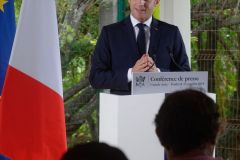 President Macron at Reunion-President Macron a La Reunion