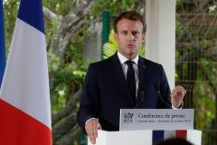 President Macron at Reunion-President Macron a La Reunion