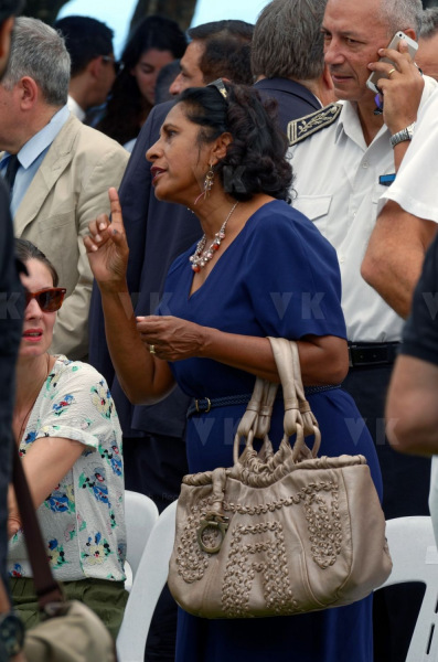 Commémoration de l\'abolition de l\'esclavage avec la MOM Ericka Bareigts