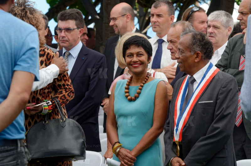 Commémoration de l\'abolition de l\'esclavage avec la MOM Ericka Bareigts