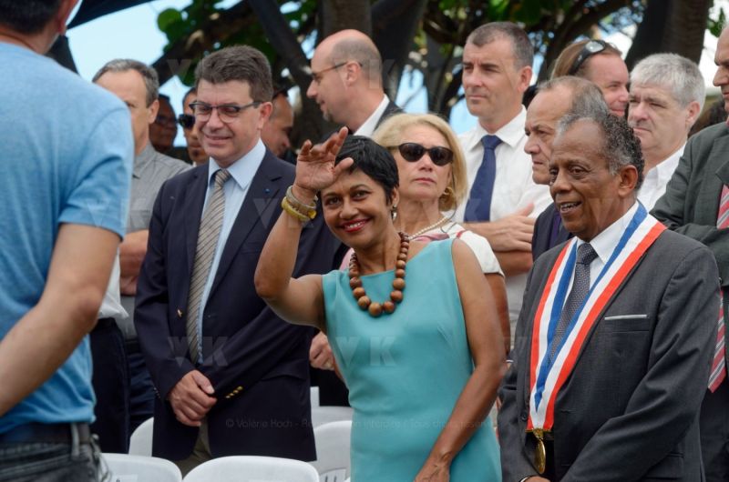 Commémoration de l\'abolition de l\'esclavage avec la MOM Ericka Bareigts