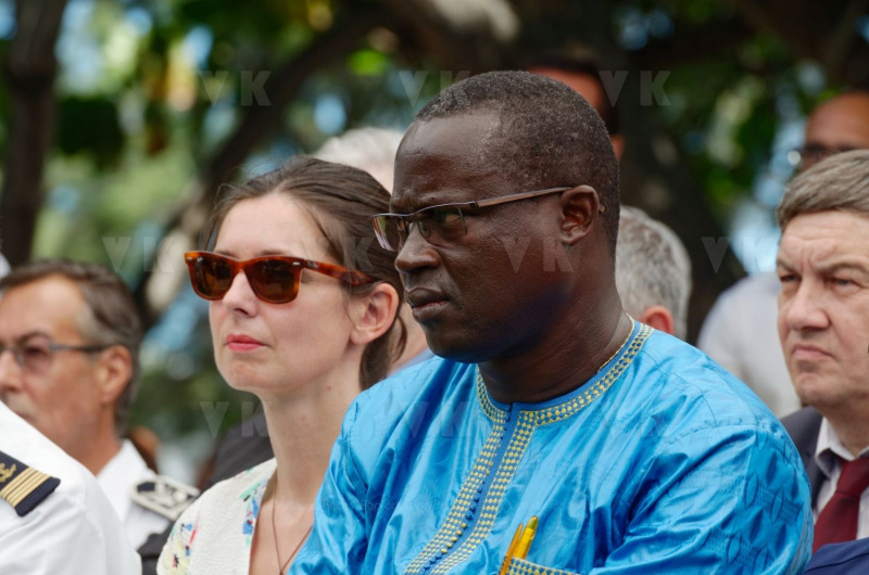 Commémoration de l'abolition de l'esclavage avec la MOM Ericka Bareigts